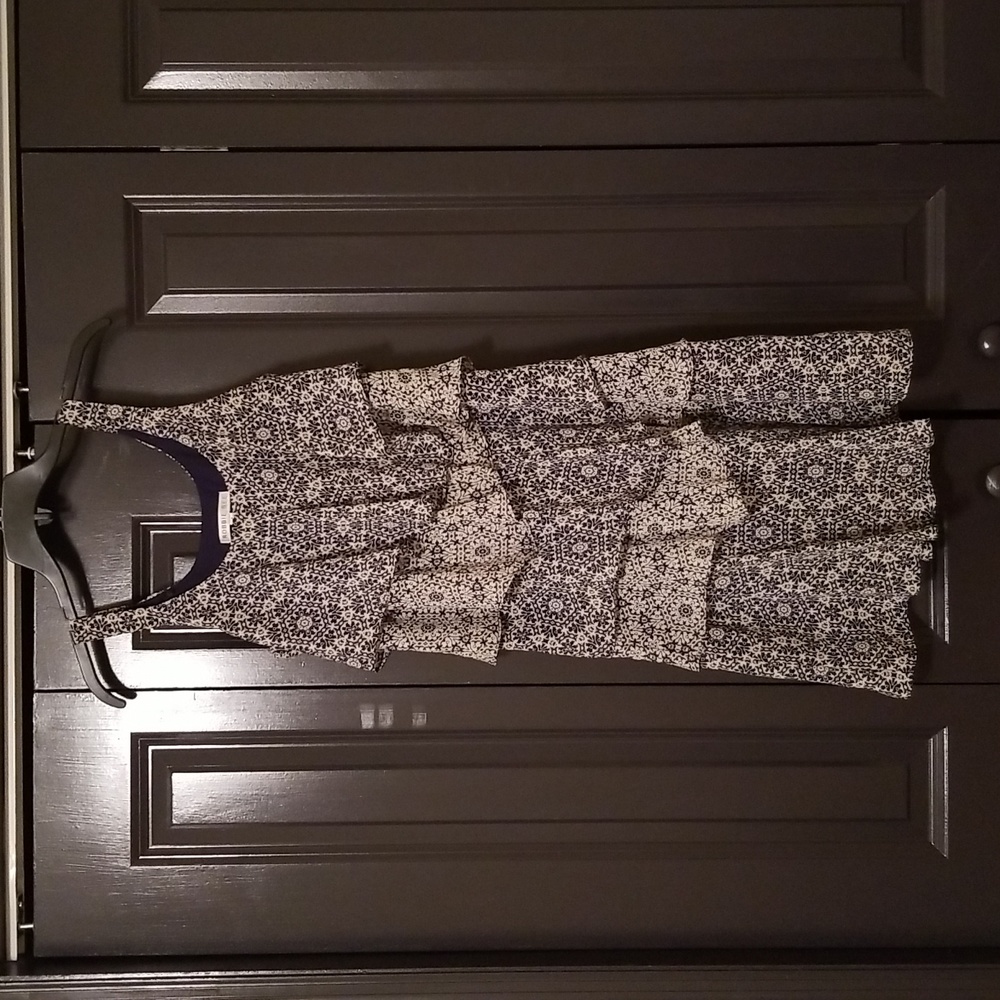 Navy/cream Robbie Bee Dress (Size 4)